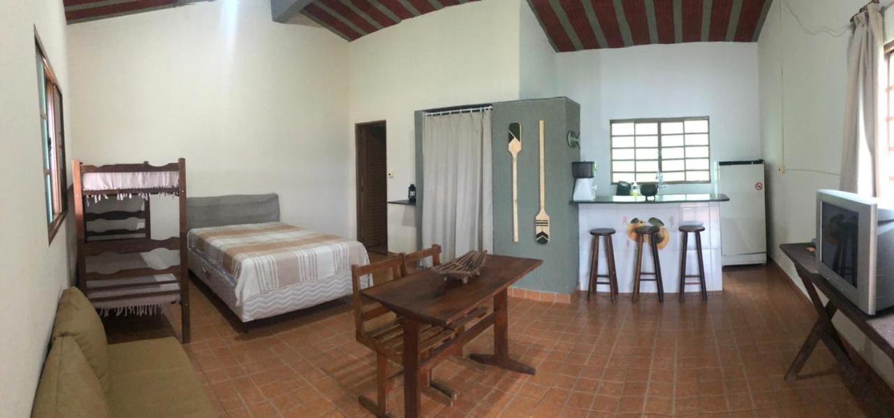 Hotel Pesqueiro Rancho Feliz Fama Exteriér fotografie